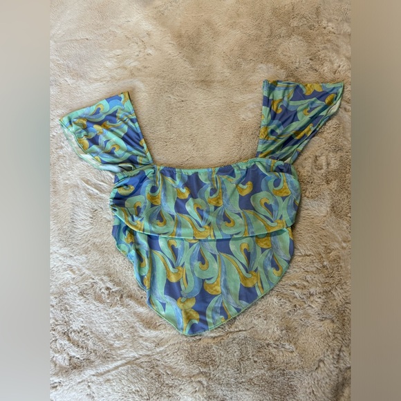 Urban Outfitters boho crop top. Size L - Picture 2 of 6